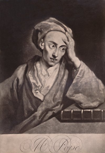 Alexander Pope, englischer Dichter und Satiriker, um 1732 von George White