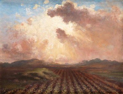 Abend auf dem Feld von George William Russell