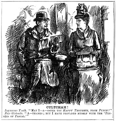 Vorteile der Universitätsbildung für Frauen, 1887 von George du Maurier