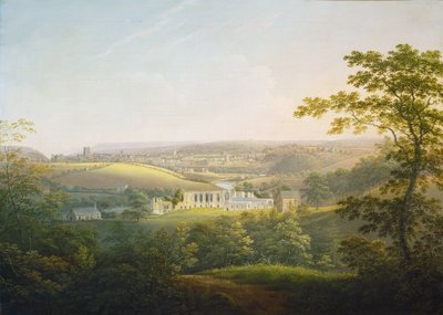Easby Abbey, nahe Richmond von George the Younger Cuitt