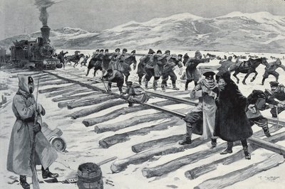 RUSSLAND. Die Überquerung des Baikalsees von Georges (after) Conrad