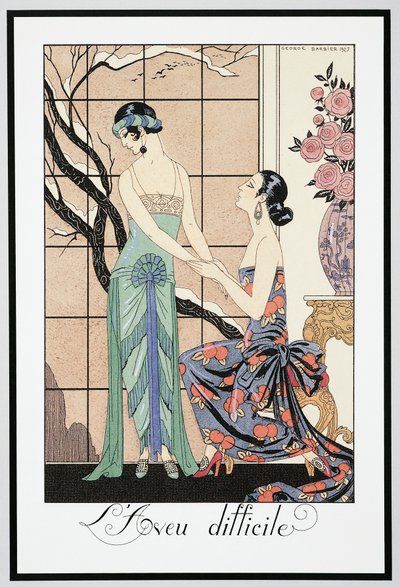 Falbalas et Fanfreluches, Almanach für 1924, Das schwierige Geständnis (L