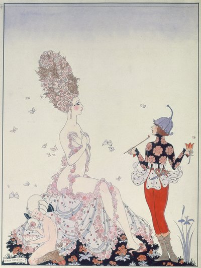 Mutter Natur von Georges Barbier
