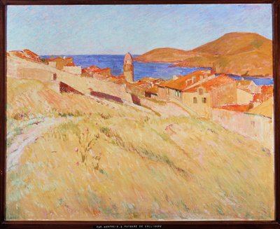 Landschaft um Colliure von Georges Daniel de Monfreid
