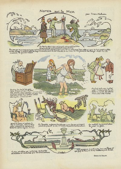 Illustration für Le Rire von Georges Delaw
