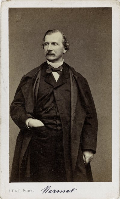 Porträt des Komponisten Auguste Mermet 1810-1889 von Georges Mathurin Legé