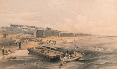 Festung von Yenikale mit Blick auf das Asowsche Meer von Georges McCulloch