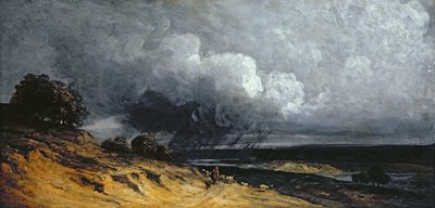 Sturm bei Montmartre von Georges Michel
