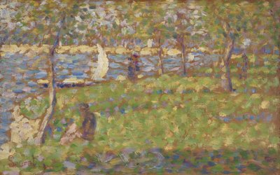 Studie für "La Grande Jatte" von Georges Pierre Seurat