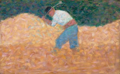 Der Steineklopfer, um 1882 von Georges Pierre Seurat