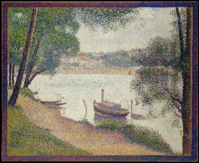 Graues Wetter, Grande Jatte von Georges Seurat