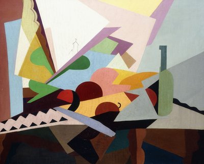 Stillleben vor einem Fenster, ca. 1922 von Georges Valmier