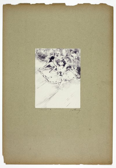 Ballettprobe von Georges William Thornley