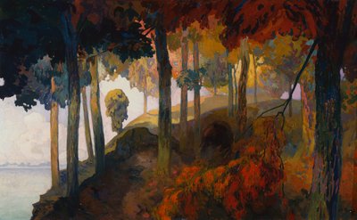 Eine arkadische Landschaft von Georges de Feure