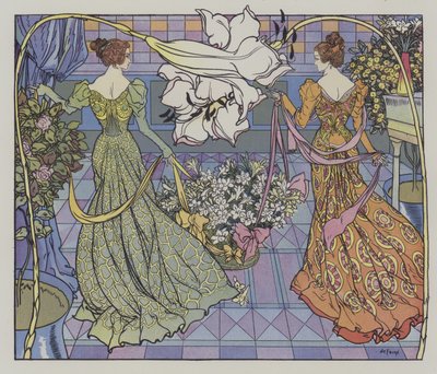 Lilienfest in den Vereinigten Staaten von Georges de Feure