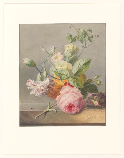 Blumenstillleben von Georgius Jacobus Johannes van Os