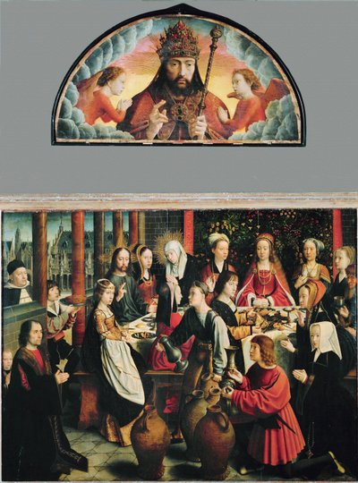 Die Hochzeit zu Kana von Gerard David