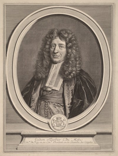 Gedeon Berbier-Du Metz von Gérard Edelinck