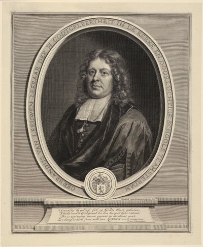 Porträt von Jules-Paul de Lionne von Gérard Edelinck