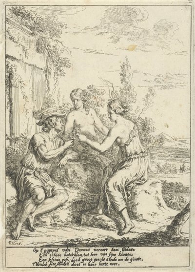 Pastorale Szene mit Dameet, Galate und Amaril von Gerard Hoet (I)