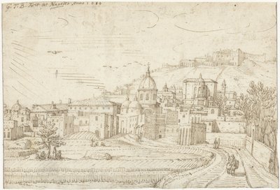 Ansicht von Neapel und Vomero von Gerard ter Borch