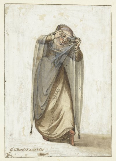 Venezianische Kurtisane von Gerard ter Borch (I)