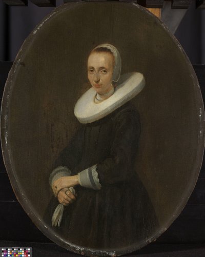 Johanna Bardoel (gestorben nach 1667). Ehefrau von Gerard van der Schalcke von Gerard ter Borch (II)