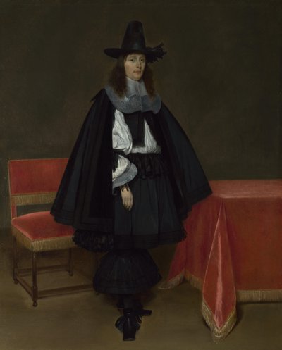 Porträt eines jungen Mannes von Gerard ter Borch