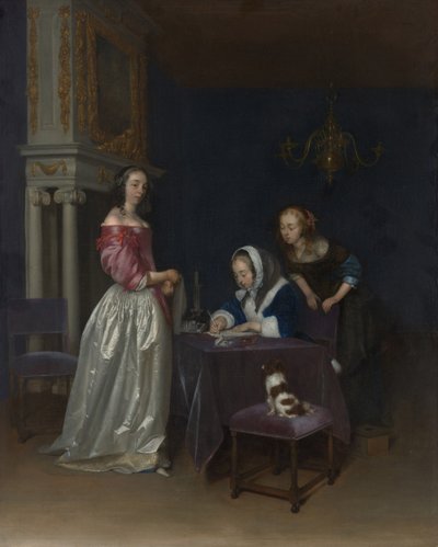 Neugier von Gerard ter Borch