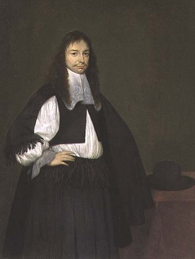 Porträt eines Gentlemans, ca. 1667-8 von Gerard ter Borch