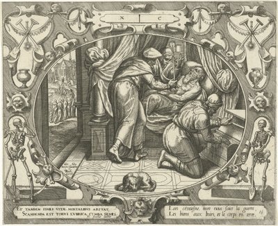 Der Mensch im Alter von hundert Jahren von Gerard van Groeningen