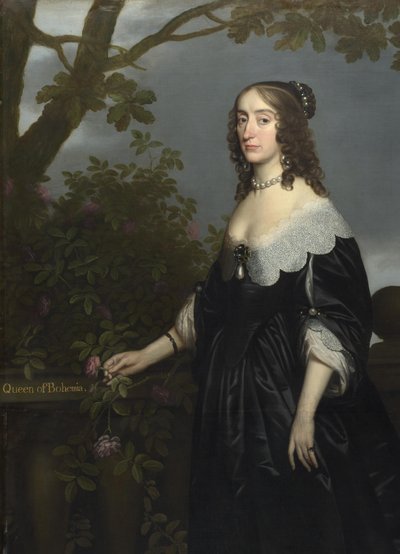 Elizabeth Stuart, Königin von Böhmen von Gerard van Honthorst