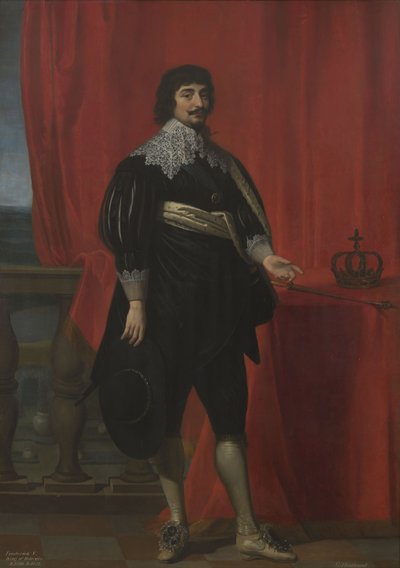 Porträt von Friedrich V., König von Böhmen (1596-1632) von Gerard van Honthorst