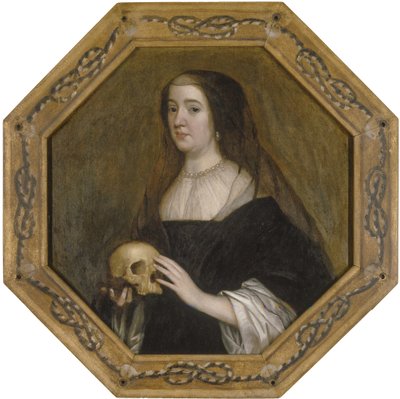 Porträt von Amalia von Solms von Gerard van Honthorst