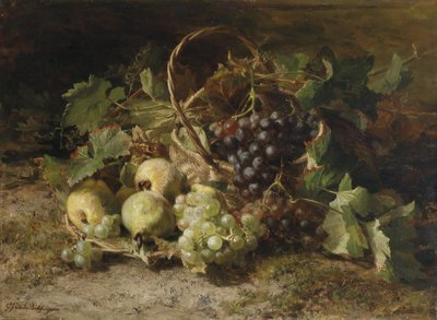 Stilleven met druiven en peren von Gerardina Jacoba van de Sande Bakhuyzen