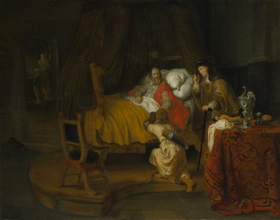 Isaak segnet Jakob, 1642 von Gerbrand van den Eeckhout