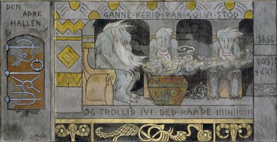 Der zweite Saal von Gerhard Peter Frantz Vilhelm Munthe