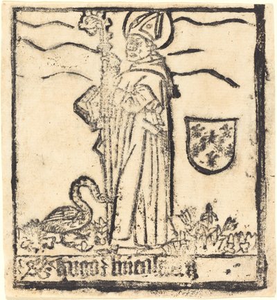Heiliger Hugo von Lincoln (oder Heiliger Hugo von Avalon) von German 15th Century