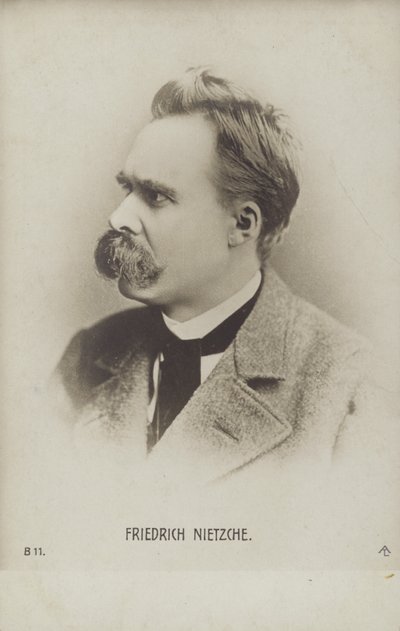 Friedrich Nietzsche (1844-1900), deutscher Philosoph und Schriftsteller von German Photographer