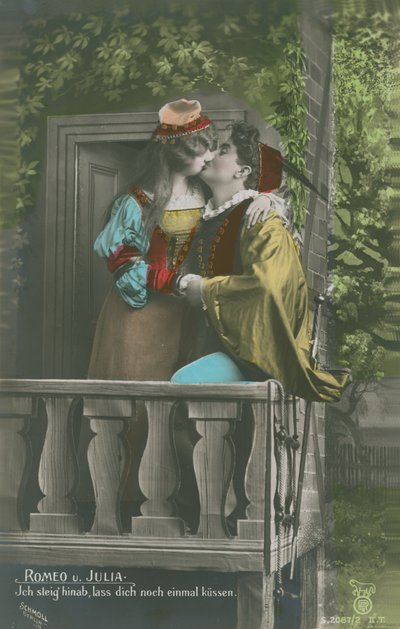 Romeo und Julia, Valentinskarte von German Photographer