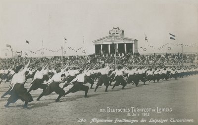 Zwölftes Deutsches Turnfest, Leipzig von German Photographer