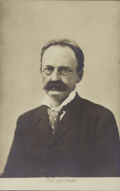 Wilhelm Olivier Leube von German Photographer