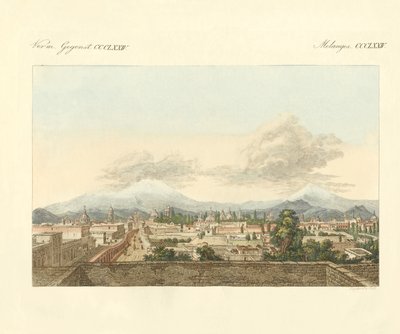 Eine Ansicht von Mexiko und der weiteren Umgebung dieser Stadt von German School