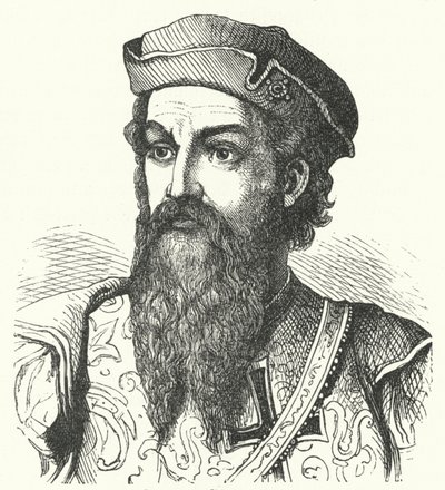 Afonso de Albuquerque, Herzog von Goa, portugiesischer General und Vizekönig von Portugiesisch-Indien von German School