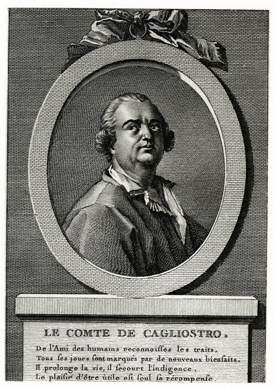 Alexander Graf Cagliostro von German School