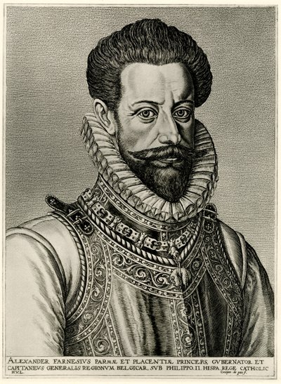 Allessandro Farnese von German School