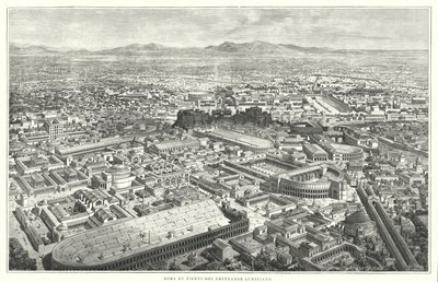 Antikes Rom zur Zeit des Kaisers Marcus Aurelius von German School