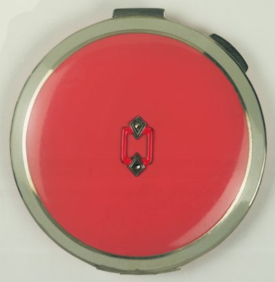 Art Deco Puderdose, hergestellt von Rowenta, 1950er Jahre von German School