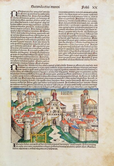 Stadt Ninive, aus 