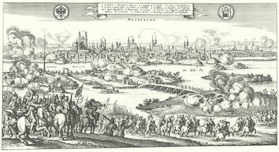 Graf Tilly belagert Magdeburg von German School
